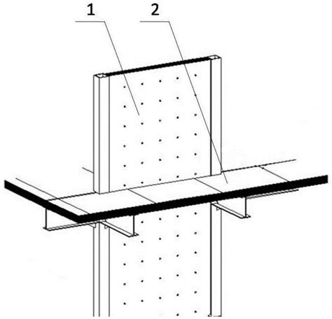 一种钢板剪力墙与楼板的连接结构及连接方法与流程