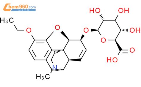 168074-32-6,乙基吗啡 6-葡糖苷酸化学式、结构式、分子式、mol – 960化工网