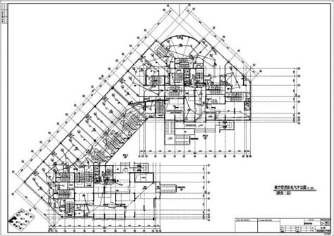 [黄山]82810㎡十八层综合商业项目强电系统施工图纸_综合楼建筑电气设计施工图_土木在线