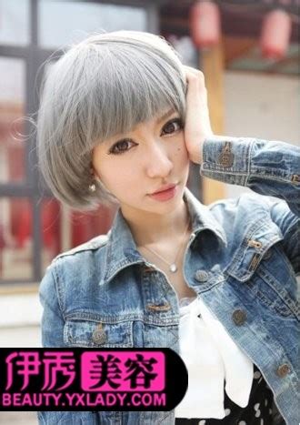 非主流迷人发型美女头像