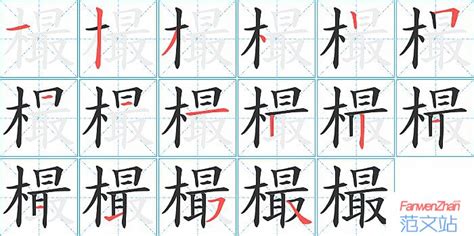 樶的笔顺_汉字樶的笔顺笔画 - 笔顺查询 - 范文站