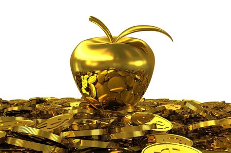 金色苹果背景图片-金色苹果背景素材下载-觅知网