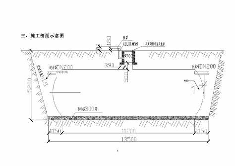 30立方化粪池的正确设计图