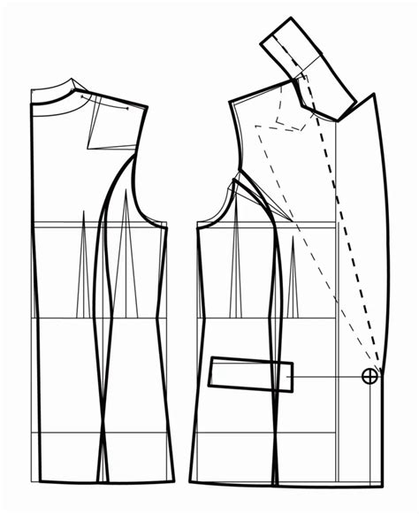 两款鱼尾裙的制版实例-服装设计-CFW服装设计网