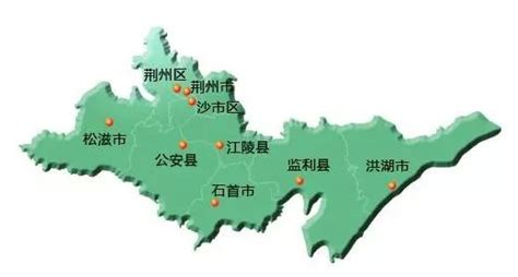 荆州市地图 - 卫星地图、高清全图 - 我查