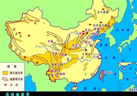 中国四大地震带和23条地震带分布图详细介绍-闻蜂网