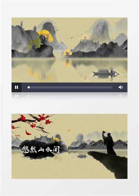 简约中国风水墨设计背景图片免费下载-千库网