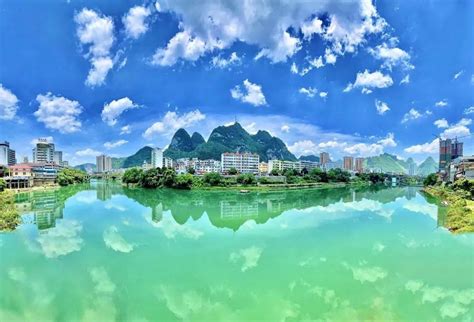 河池清晨风景迷人-广西高清图片-中国天气网