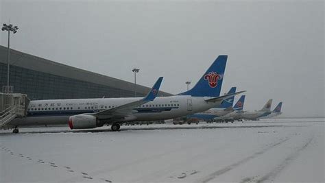 河南暴雪致南航取消多个航班 仅4个航班起飞_手机新浪网