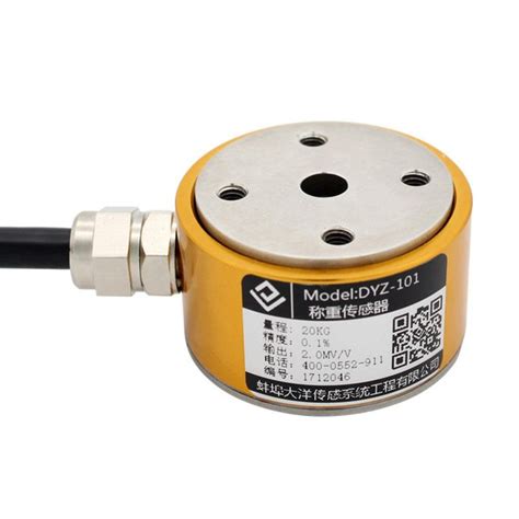 大洋传感器 DYZ-101柱式微型称重传感器工业自动化设备传感器称重不锈钢材质拉压力测力传感器 称重 高精度 重量传感器