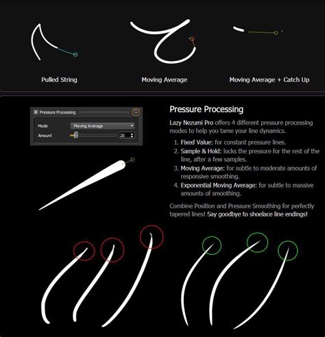 Lazy Nezumi Pro - Mouse and Pen Smoothing for Photoshop and other Apps