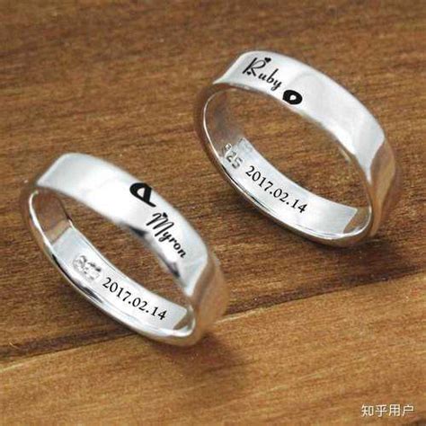戒指不掉色小众纯银名字戒指925银个性刻字戒指s纯银情侣求婚韩版-阿里巴巴