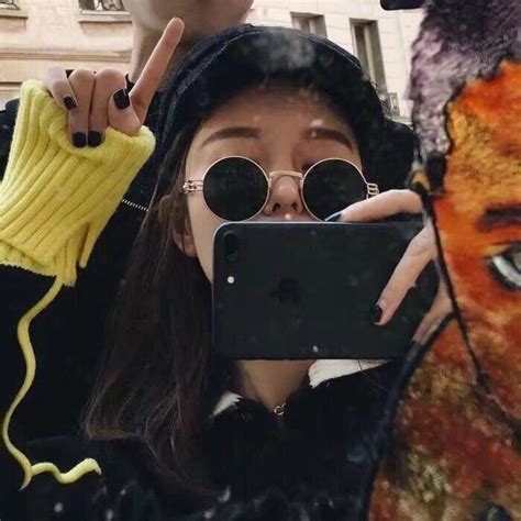 搞怪女生头像非主流图片