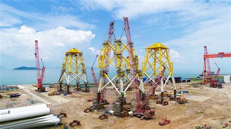 中节能阳江风电导管架建造项目 | 新能源装备建造 | 核心业务 | 巨涛海洋石油服务有限公司 网站