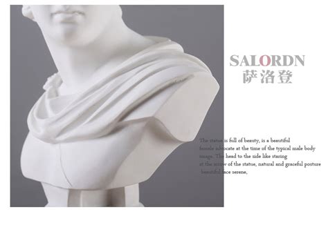 欧式人物摆饰树脂仿石膏太阳神阿波罗胸像60cm高胸像雕像雕塑摆件-阿里巴巴