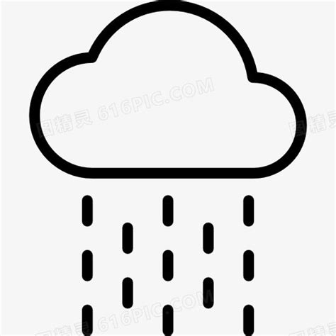 卡通大雨天气预报png图片免费下载-素材vbqqnqzn-88ICON