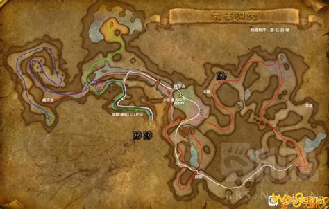 魔兽世界路线图——哀嚎洞穴怎么去_360新知
