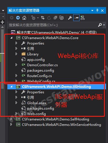 C# ASP.NET WebApi服务器搭建详解 - IIS服务承载（IIS Hosting IIS宿主）|C/S框架网