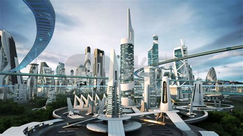 未来城市概念设计|平面|海报|空心守护印 - 原创作品 - 站酷 (ZCOOL)