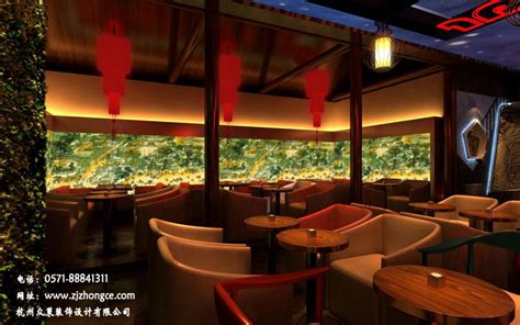 后海五号酒吧设计案例-杭州众策装饰装修公司