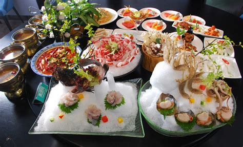 海鲜自助火锅,中国菜系,食品餐饮,摄影素材,汇图网www.huitu.com