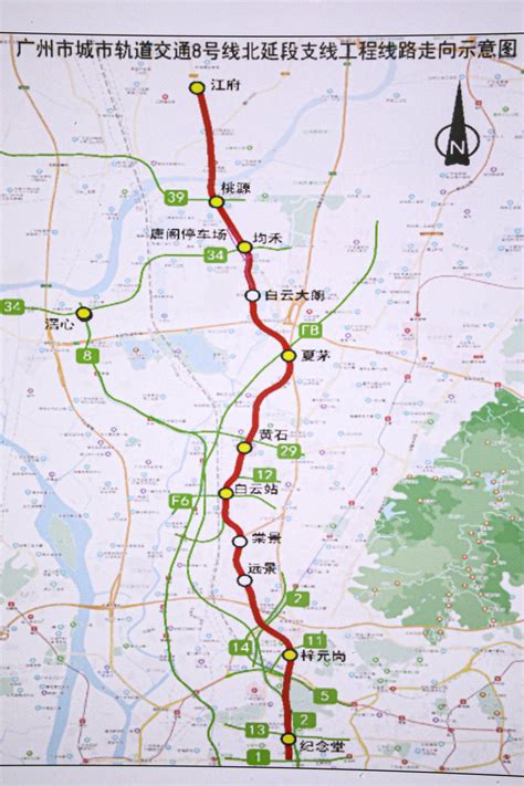 广州地铁八号线北延段支线首站开始主体施工，全线还有多重“难关”