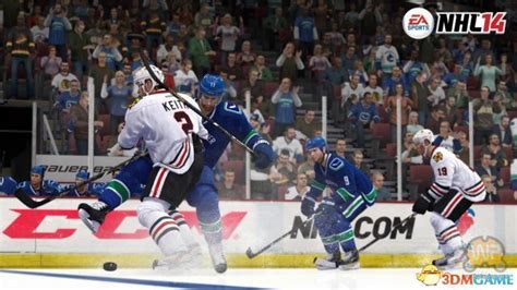 EA新作《NHL 14》美国冰球大联盟 最新截图曝光_3DM单机