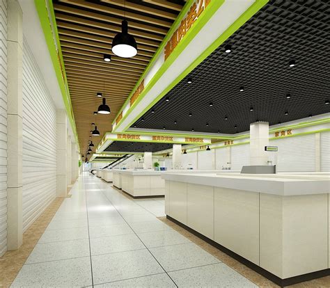 重庆农贸市场规划设计/生鲜超市整体规划/菜市场设计_Z25346806-站酷ZCOOL
