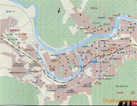 伊春市地图 - 卫星地图、实景全图 - 八九网