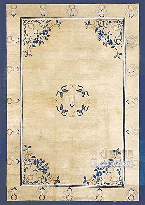 美式风格古典花纹地毯贴图_威廉高尔(云织设)官网