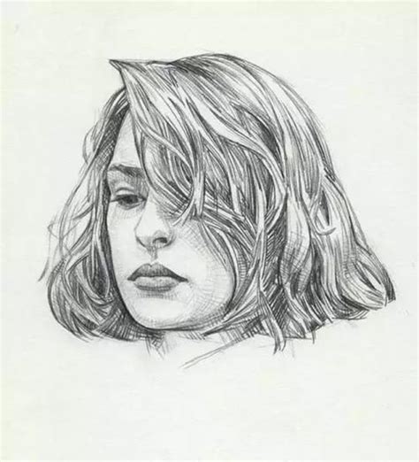 素描温柔qq头像女生