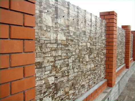 砖头围墙效果图花园,砖头花园墙怎么垒图,用砖头砌的花园造型_大山谷图库