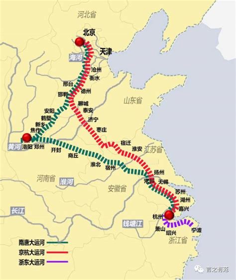 中国运河地图,中大运河,运河_大山谷图库