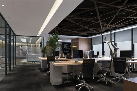 金融投资公司办公室装修欣赏-办公室装修效果图-成都朗煜公装公司