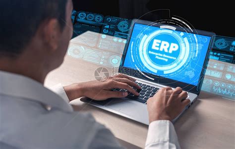 企业资源管理ERP软件系统高清图片下载-正版图片506621307-摄图网