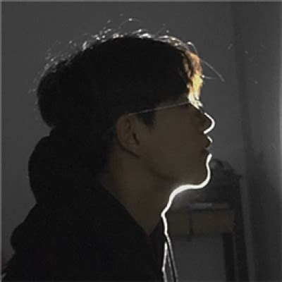 男生颓废头像图片