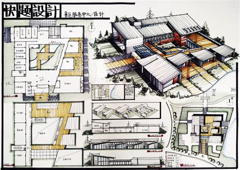 中国大学生建筑版式设计c_建筑设计_土木在线