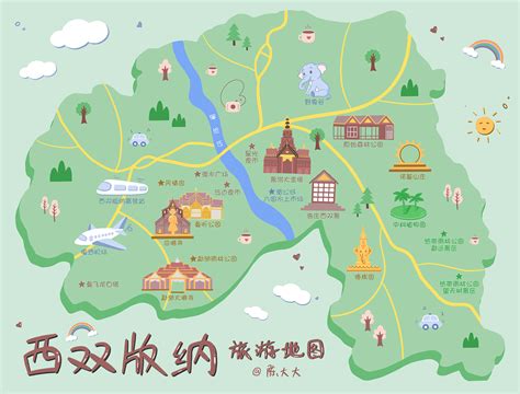 景点地图图片