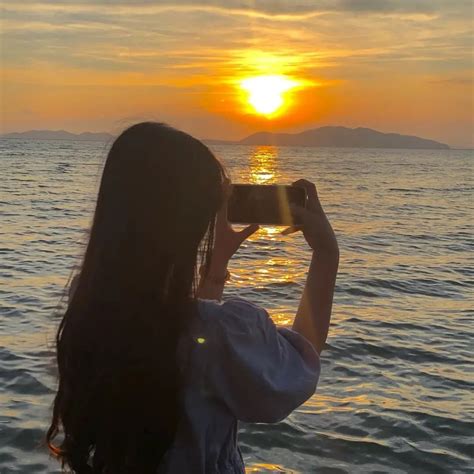 非主流海边的头像