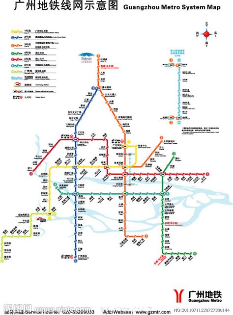 求广州地铁线路图矢量图,_百度知道