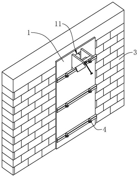 一种建筑方柱模板结构的制作方法