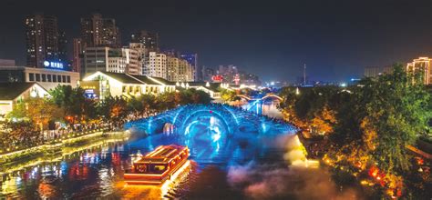 温州“塘河夜画”项目入选2021年浙江省文化产业优秀创新案例-新闻中心-温州网