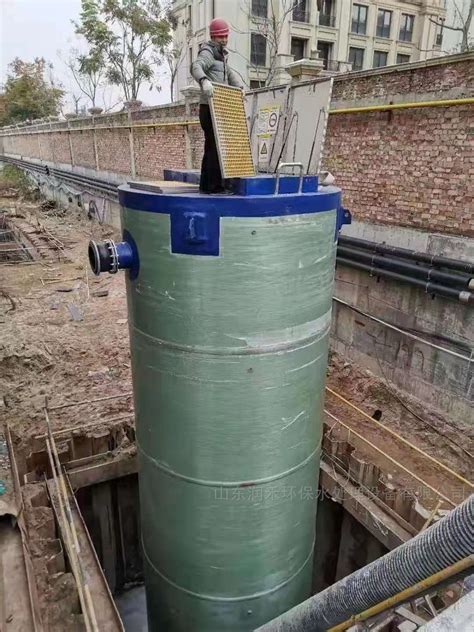 江西抚州一体化污水提升泵站_污水处理设备_第一枪