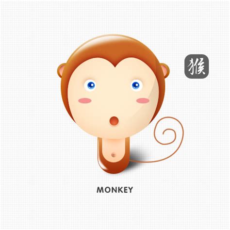 十二生肖-猴|插画|像素画|kux - 原创作品 - 站酷 (ZCOOL)