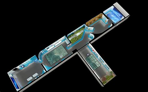 威海风情水域展馆设计3D效果图|三维|场景|3D设计师NG男 - 原创作品 - 站酷 (ZCOOL)