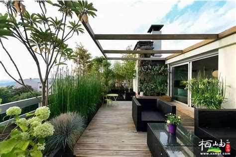 顶楼露台花园设计图片欣赏案例13例 - 成都青望园林景观设计公司
