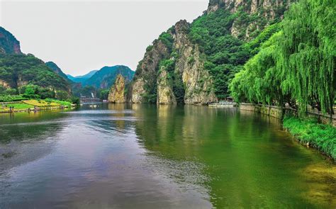 黄花城内“小西湖”，西水峪水库