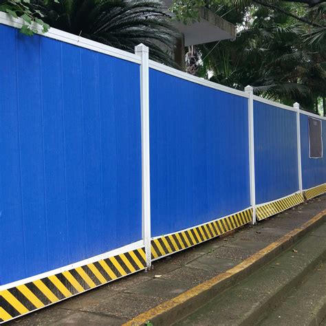 施工围挡_市政标准pvc 市政工程彩钢瓦围挡板 蓝色pvc围档 施工围挡 - 阿里巴巴