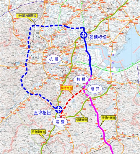 诸暨综合交通“十四五”规划发布，两条市域铁路2030-2035年建设_好地网