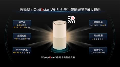 打造F5G六星品质家宽：华为发布业界首款千兆智能光猫OptiXstar - 华为 — C114通信网